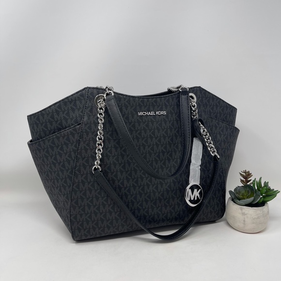 Michael Kors JST Chain Large Shoulder Bag Set - Picture 3 of 16